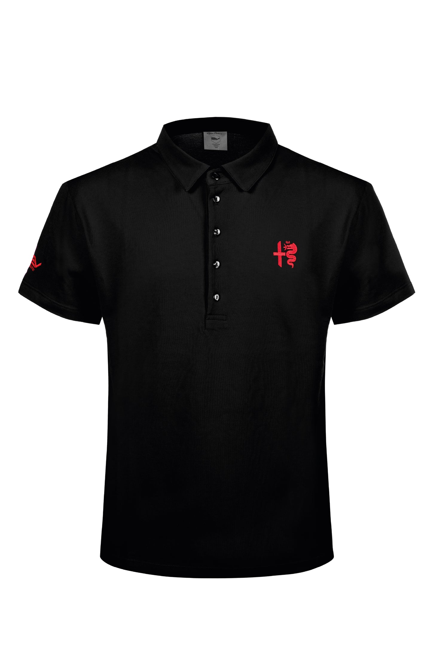 Pique polo shirt